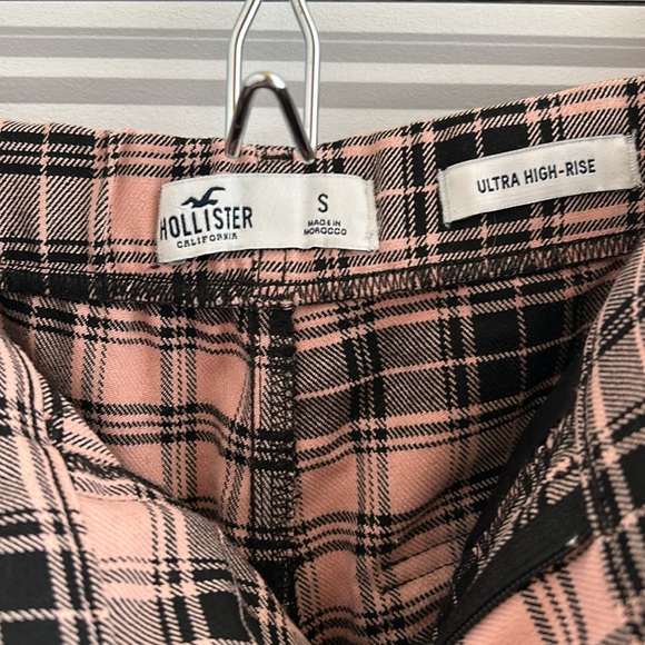 Hollister ultra high rise plaid cargo jogger pants - Picture 4 of 9